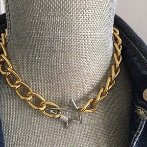 NWOT Star chain necklace